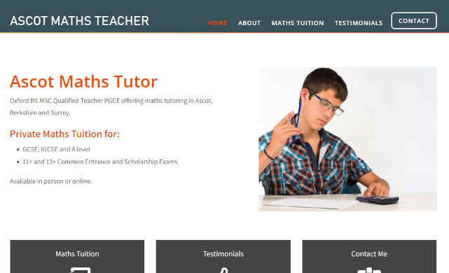 Ascot Maths Tutor